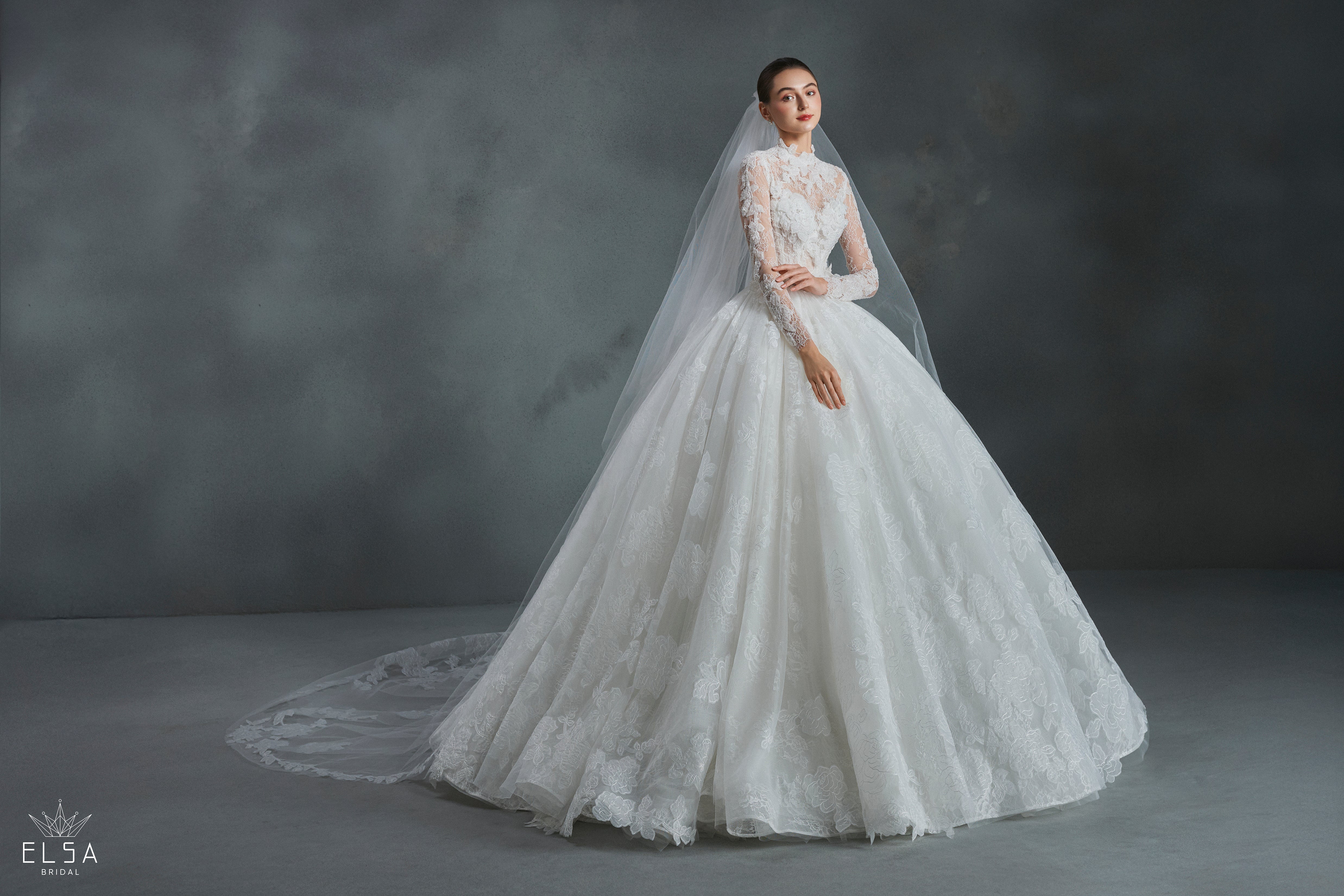 Long Sleeve Wedding Dress When Elegance Becomes a Statement Elsa Bridal Long Sleeve Wedding Dress When Elegance Becomes a Statement Elsa Bridal